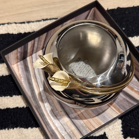 Michael Aram calla Lilly rose bowl vase - Picture 1 of 4